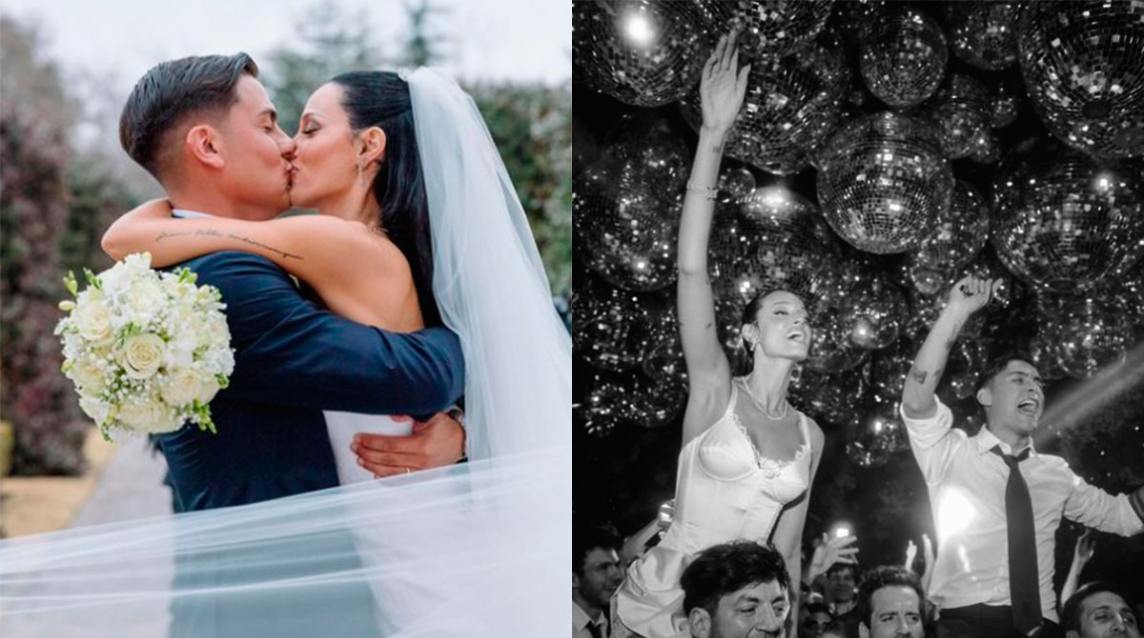 Oriana Sabatini y Paulo Dybala cumplen su primer año de casados: mirá lo que le regaló el futbolista a la artista
