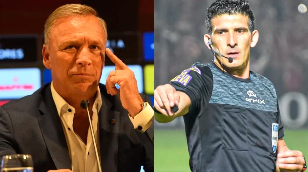 Andrés Fassi denunció una agresión del árbitro Merlos tras la eliminación de Talleres