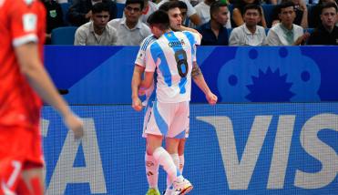 Argentina derrot a Afganistn en el Mundial de Futsal y se clasific a octavos