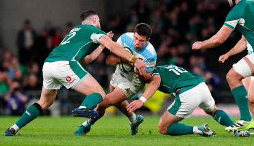 Los Pumas cayeron de manera ajustada en su visita a Irlanda