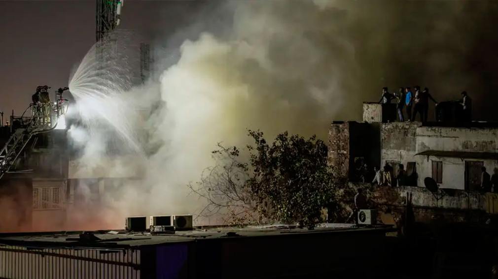 India: al menos 10 bebés murieron quemados durante un incendio en un hospital