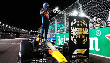 Max Verstappen, tetracampen de Frmula 1 tras una noche histrica en Las Vegas  