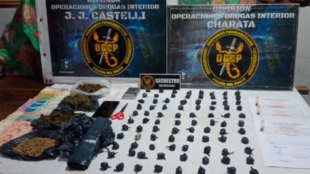 Chaco: peligrosa banda narco fue desbaratada en Corzuela