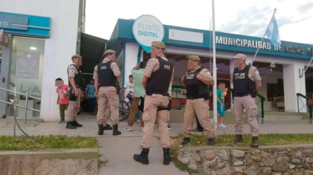 Frontera norte: comenzó el despliegue de fuerzas federales en Aguas Blancas