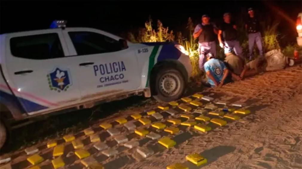 Chaco: procesaron a sujetos que llevaban cocaína valuada en 1.400 millones de pesos
