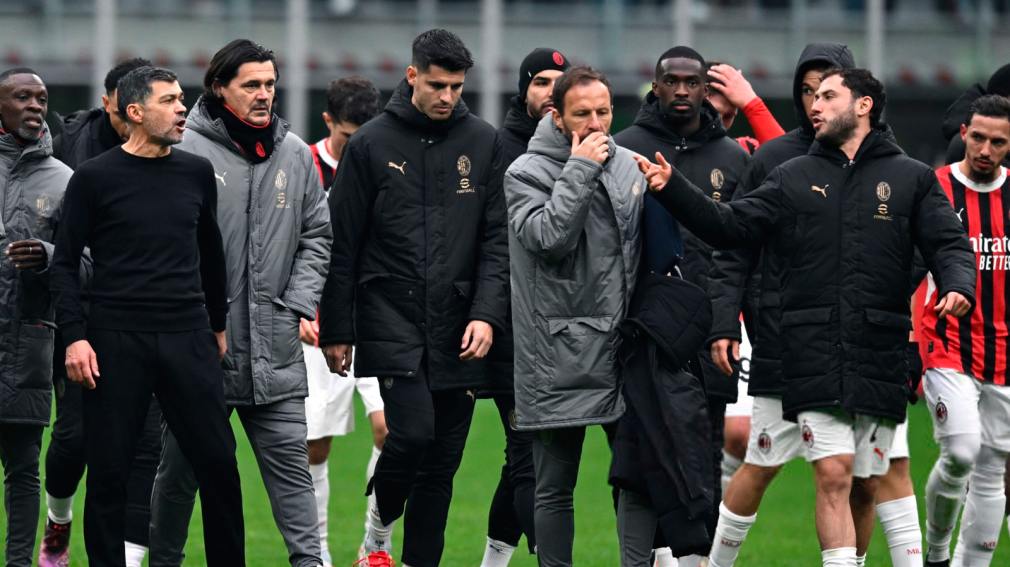 Tensión en el Milan: el técnico y el capitán del equipo se pelearon tras la victoria ante Parma