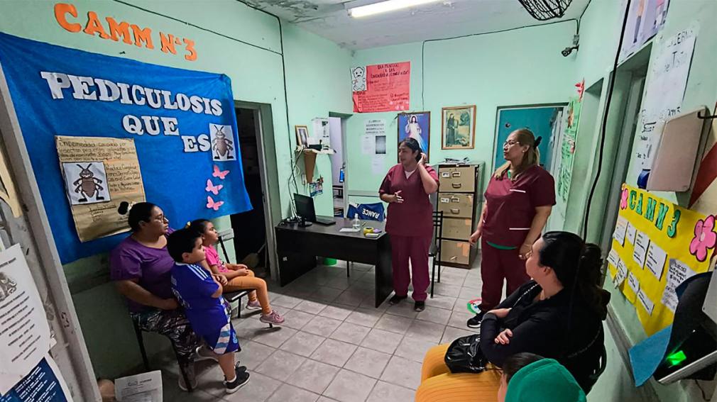 Se realizó un taller de prevención y tratamiento de pediculosis en el CAMM Ampliación Primero de Mayo