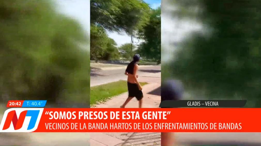 VIDEO: preocupación en La Banda por los constantes enfrentamientos de grupos antagonistas