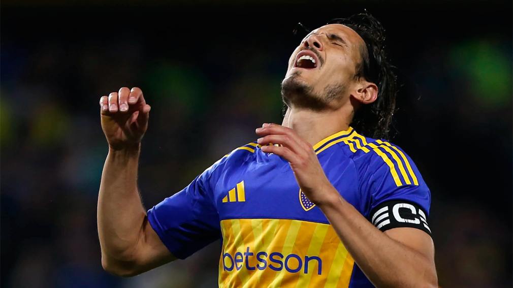 Boca confirmó la lesión de Cavani y se pierde el debut en la Copa Libertadores