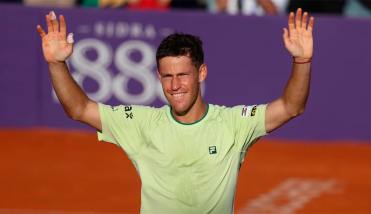 Diego Schwartzman tuvo su emotiva despedida del tenis en la segunda ronda del Argentina Open