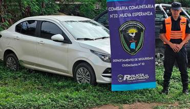 Nueva Esperanza: secuestraron automóvil con documentación falsa