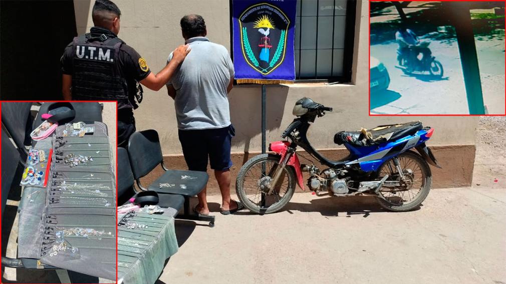 Robó dos millones de pesos en joyas, intentó huir pero lo atraparon