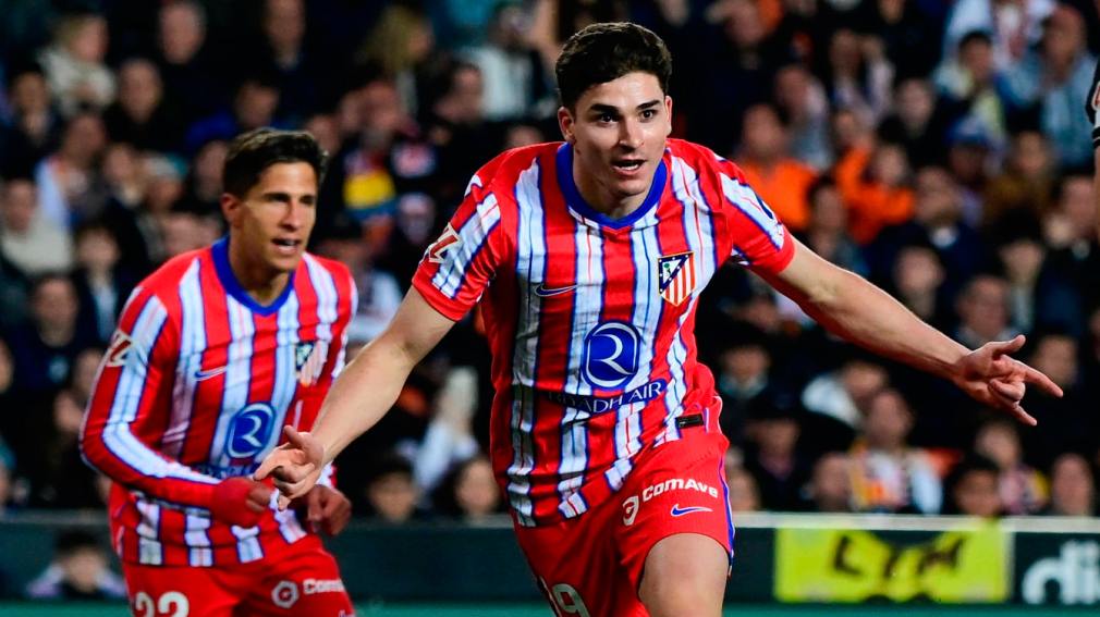 Atlético de Madrid festejó al ritmo de los argentinos: doblete de Julián Álvarez y gol de Ángel Correa