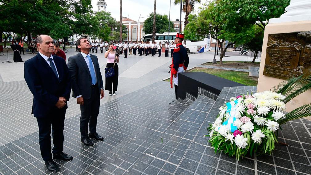 El General San Martín fue recordado a 247 años de su nacimiento
