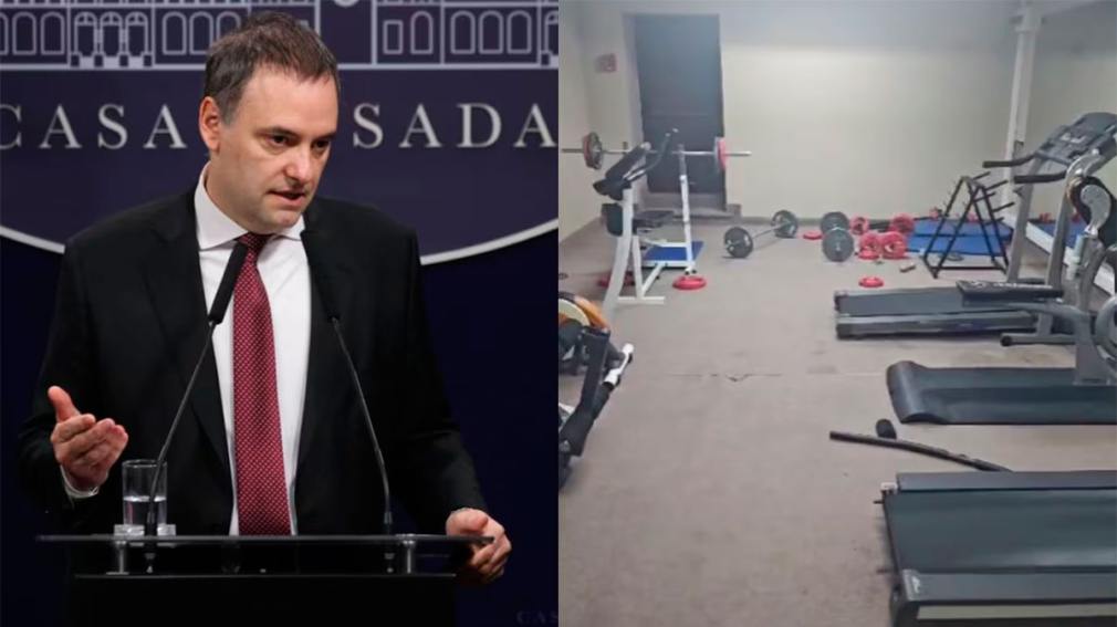 El Gobierno eliminó 695 cargos en la DGI y mostró que había un gimnasio en ARCA