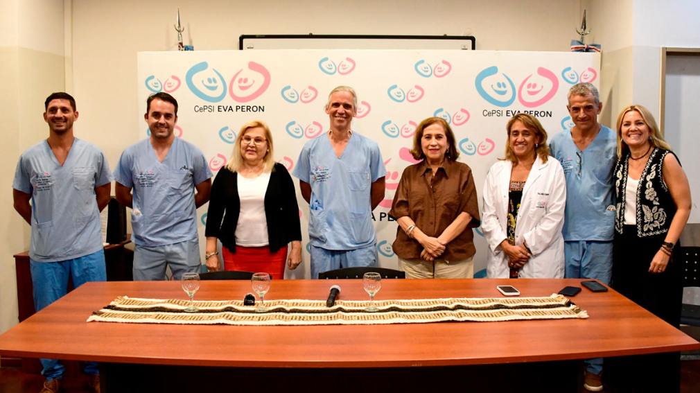 Cepsi: concretan la misión solidaria de cirugía y foormación de la Fundación Dr. Soldado