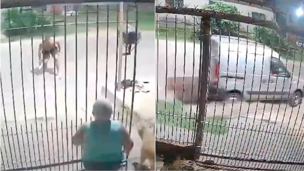 Violento asalto: delincuentes roban una camioneta y arrastran a su conductor