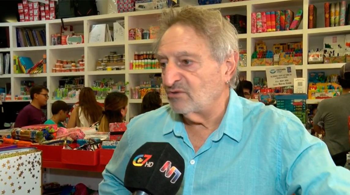 Furor por los útiles escolares a horas del inicio de clases 