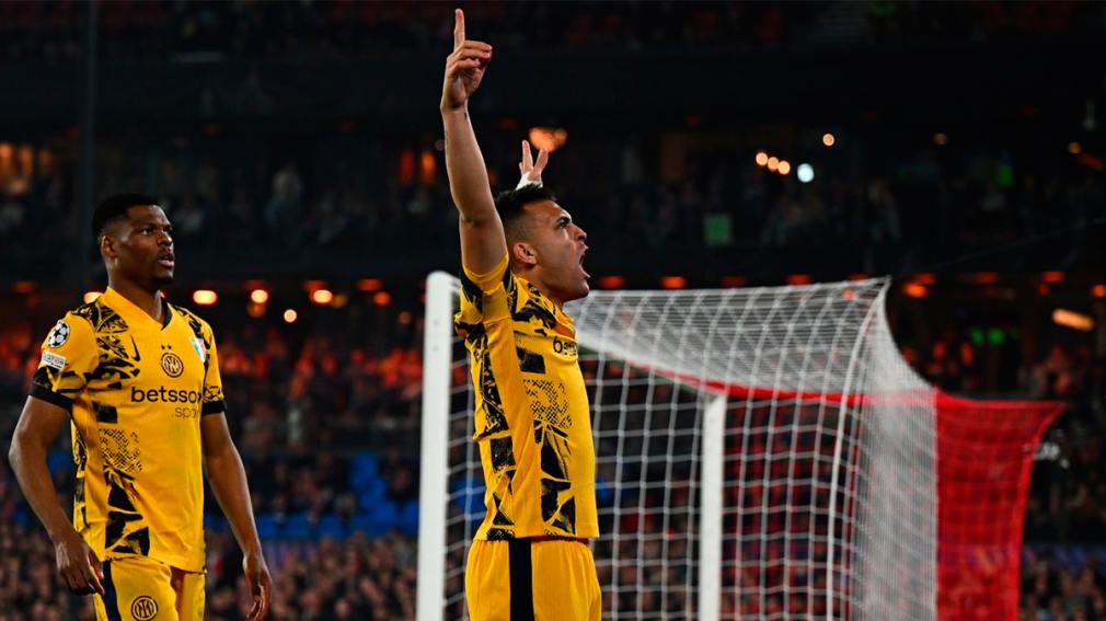 Golazo de Lautaro Martínez para sellar la victoria del Inter, que acaricia los cuartos de la Champions League