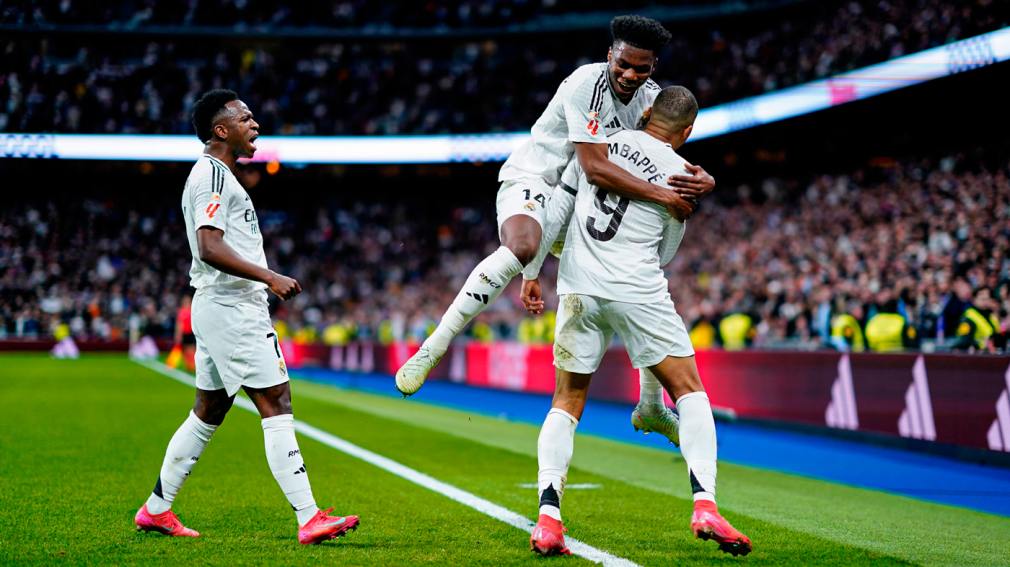 Real Madrid se trepó a la punta de LaLiga de España al superar al Rayo Vallecano de Trejo