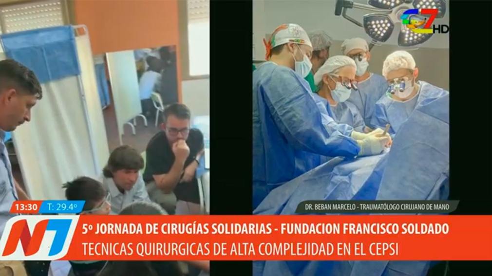 Realizaron la 5ª Jornada de Cirugías Solidarias en el CePSI: 57 intervenciones para cambiar vidas