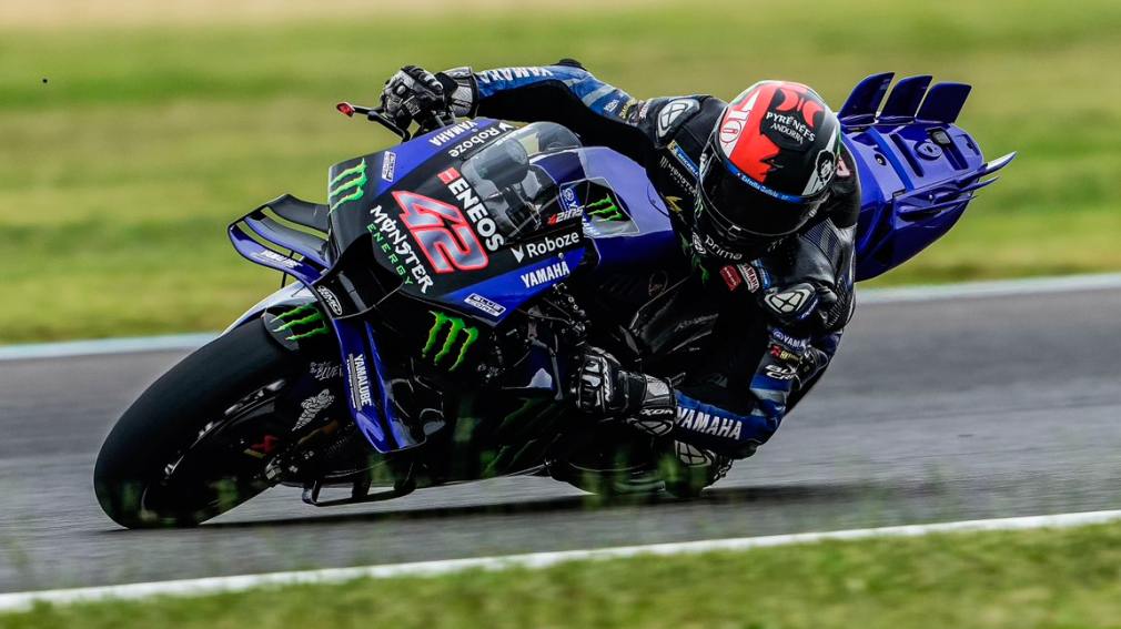 MotoGP en Termas: el particular homenaje de Alex Rins a Maradona y Newell’s