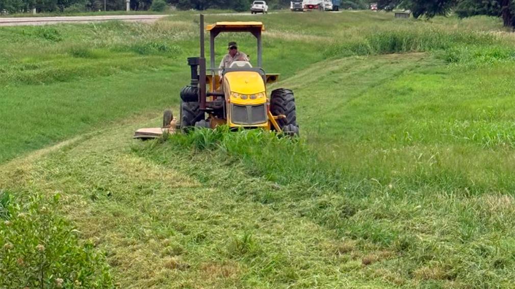 En Forres intensifican los trabajos de limpieza, desmalezado y fumigación en distintos sectores de la ciudad