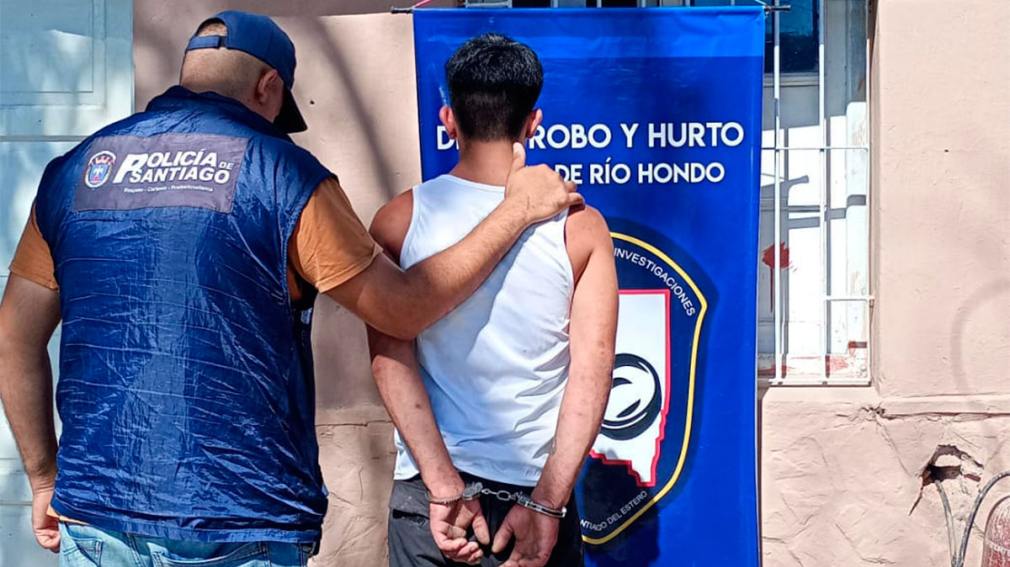 Termas: un joven fue detenido por ingresar a una vivienda y robar bienes