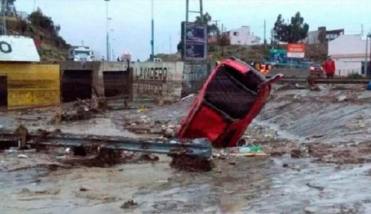Caos en Comodoro Rivadavia tras las inundaciones provocadas por un temporal