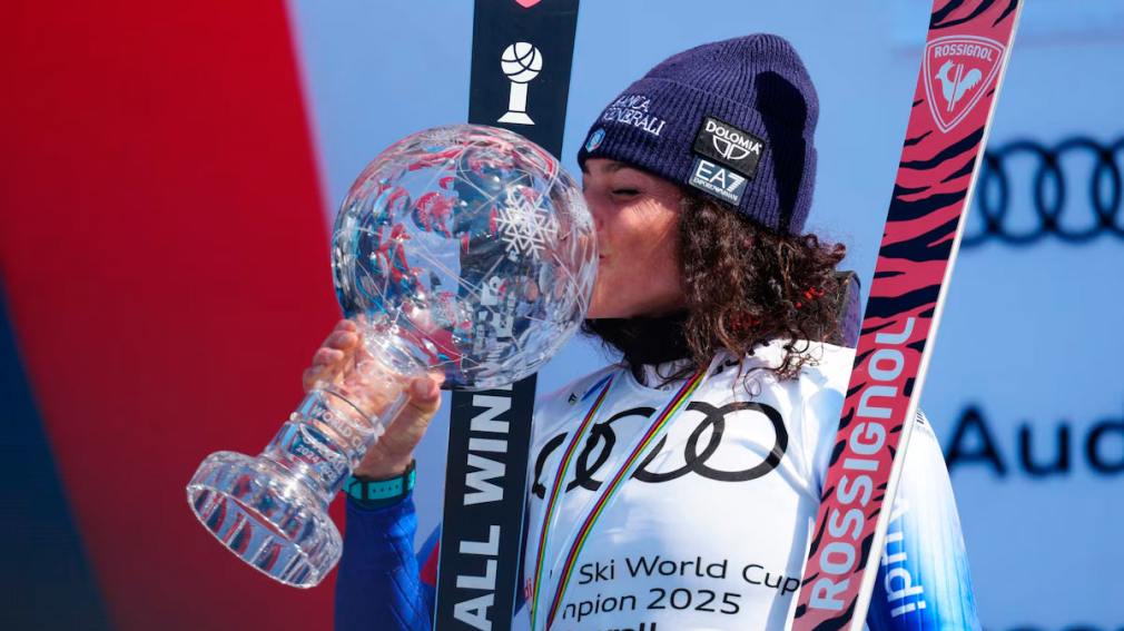 Video: así fue el terrible accidente de la esquiadora más exitosa de Italia