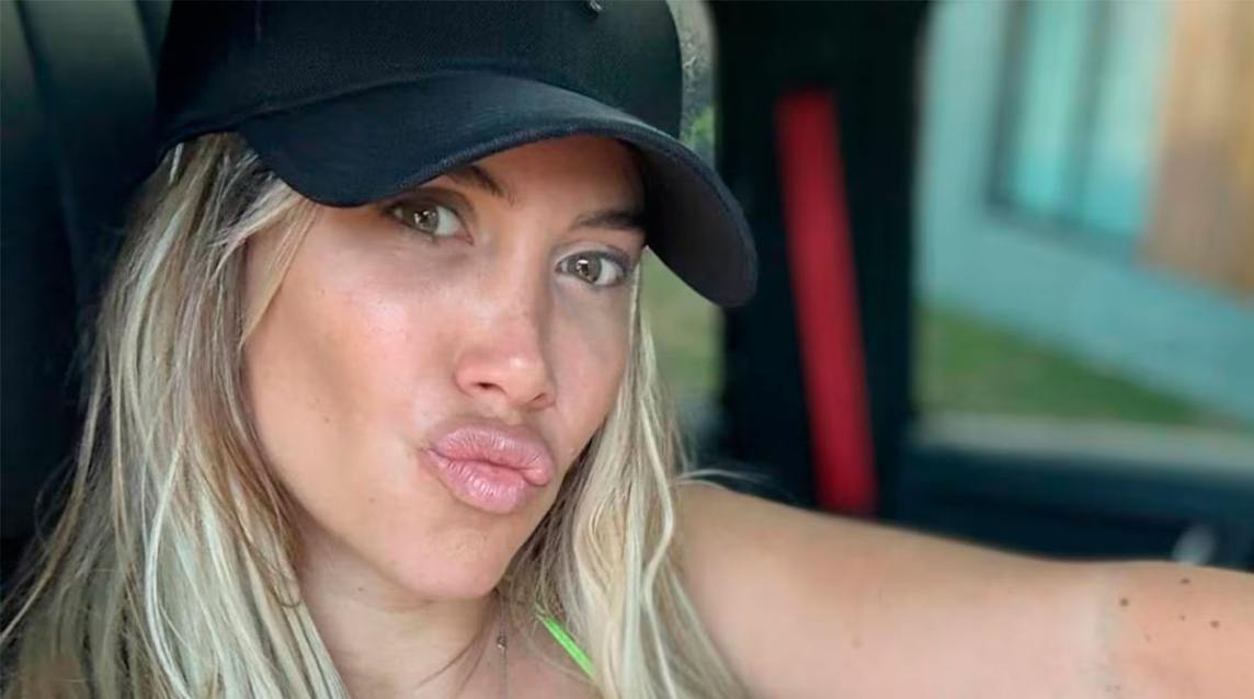 Wanda Nara abusó del Photoshop y un insólito error la convirtió en blanco de burlas