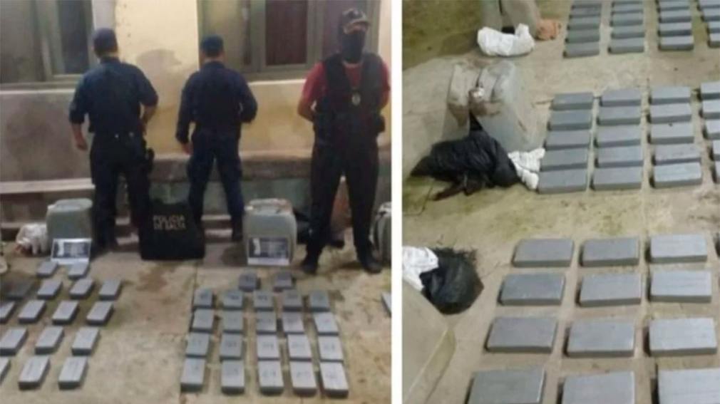 Investigan el hallazgo de 95 kilos de cocaína en una calle céntrica