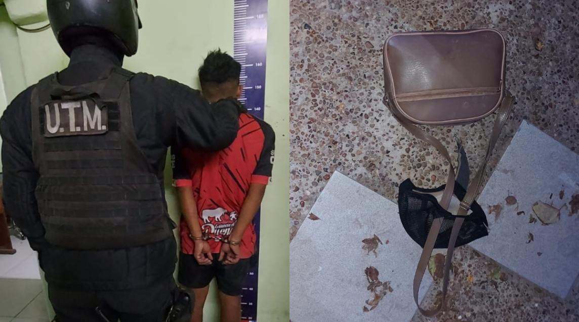 Delincuentes arrebataron la cartera a una comerciante y escaparon con 120 mil pesos