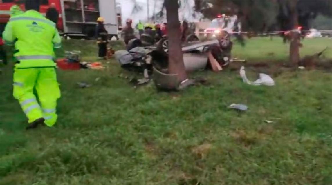 Panamericana: derrape y vuelco dejó 5 muertos y un herido grave
