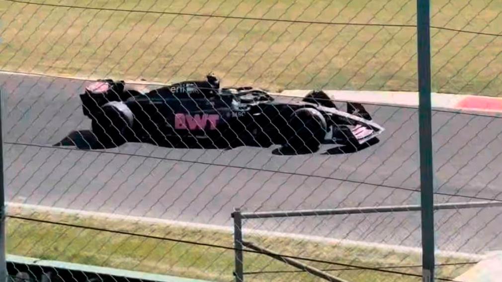 Franco Colapinto se subió al Alpine y giró en Monza en una jornada de pruebas