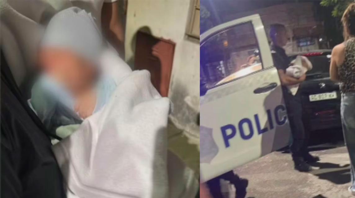 Dos pequeños héroes: rescataron a un bebé que había sido dejado en una plaza de Caseros
