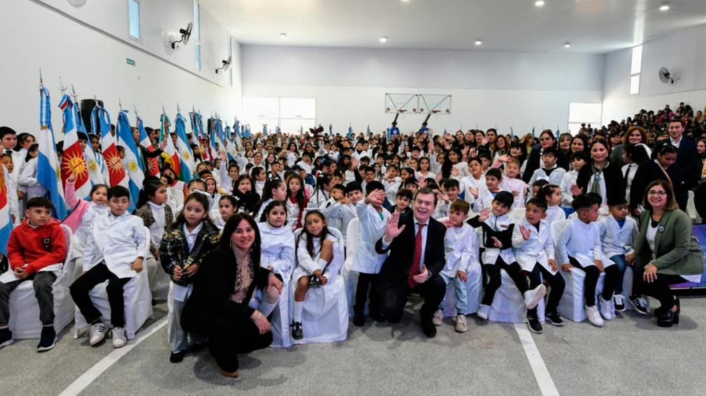 Zamora inauguró obras en Los Telares y pidió evitar el individualismo: 'Que el odio no impregne nuestra sociedad santiagueña'