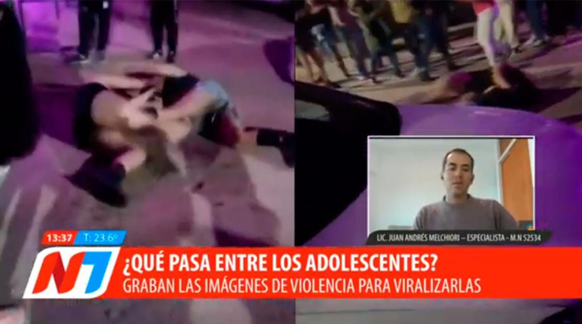 Pelean, graban y viralizan: el peligroso juego de la adolescencia