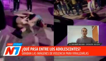 Pelean, graban y viralizan: el peligroso juego de la adolescencia