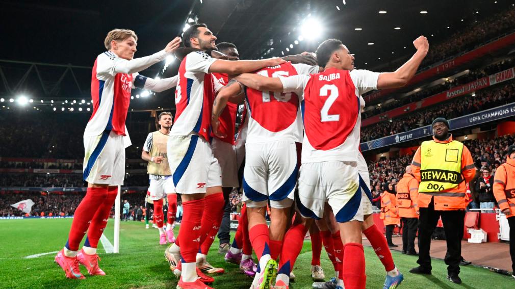 Arsenal goleó al Real Madrid en la ida de los cuartos de Champions en Inglaterra