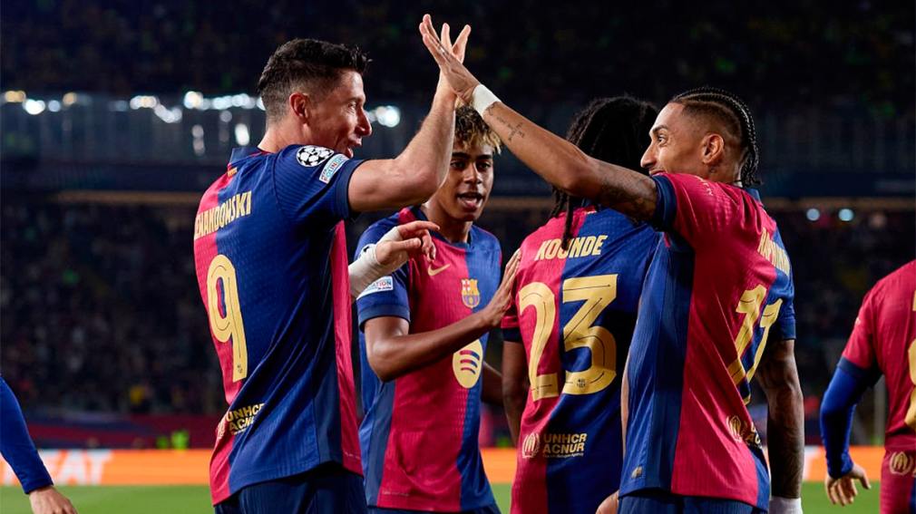 Barcelona goleó a Borussia Dortmund y dio un gran paso a semis