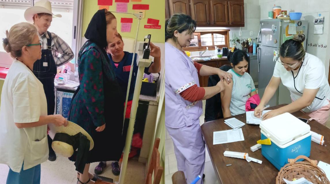 El Hospital de Pampa de los Guanacos continúa con la campaña de vacunación 2025