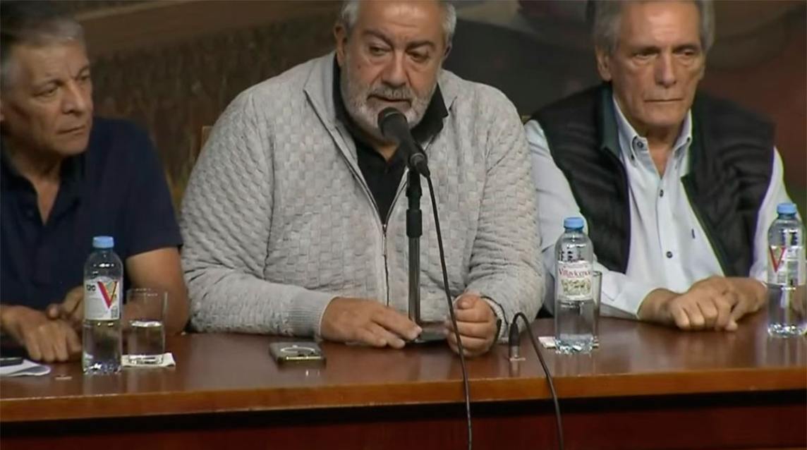 Héctor Daer dijo que el paro “fue un éxito” y cuestionó el “ajuste profundo” de Milei
