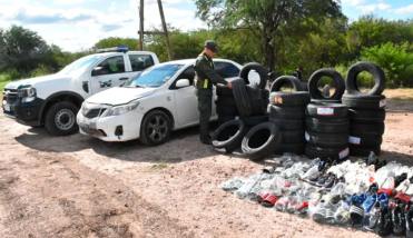 Chaco: secuestraron neumáticos y mercadería de contrabando valuada en más de $27 millones