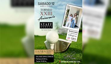 Golf, moda y celebración: este sábado se juega el Torneo XXIII aniversario de Staff Models