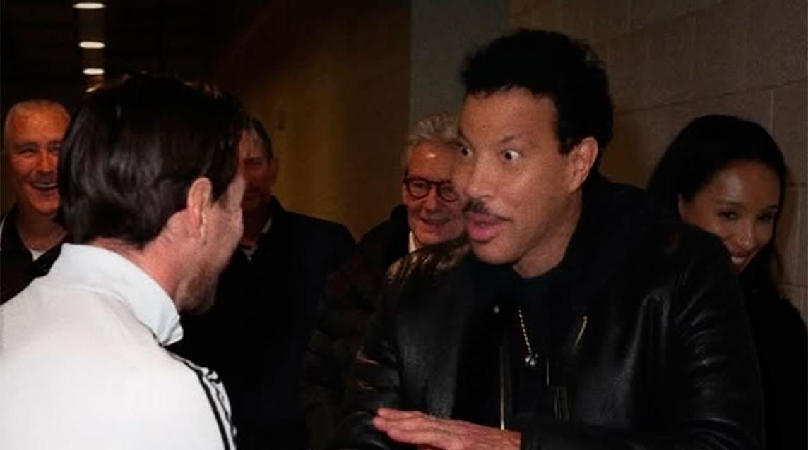 El encuentro entre Messi y Lionel Richie que emocionó a todos: “¡Su madre le puso mi nombre!”