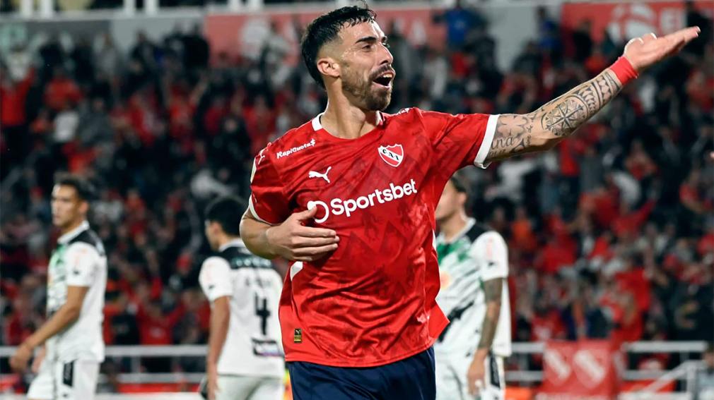 Independiente festejó ante San Martín de San Juan con un doblete de Ávalos
