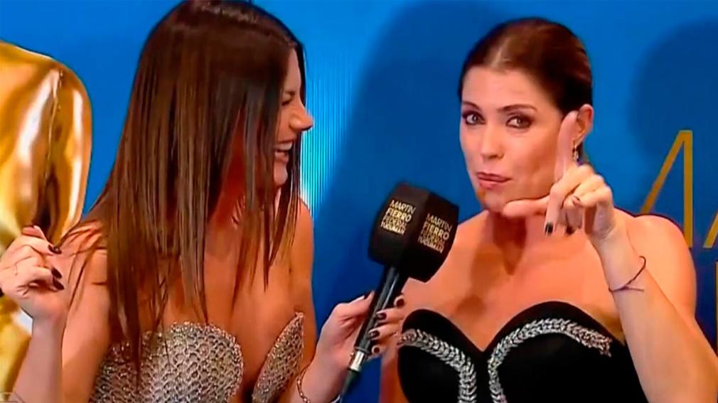'Mocosa”: el insulto de Pamela David a Jujuy Jiménez  en los Martín Fierro Federal