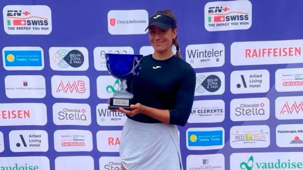 Solana Sierra se consagró en Suiza y será la mejor tenista argentina del ranking mundial