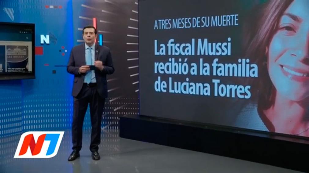 A más de tres meses de su muerte, la fiscal Celia Mussi recibió a la familia de Luciana Torres